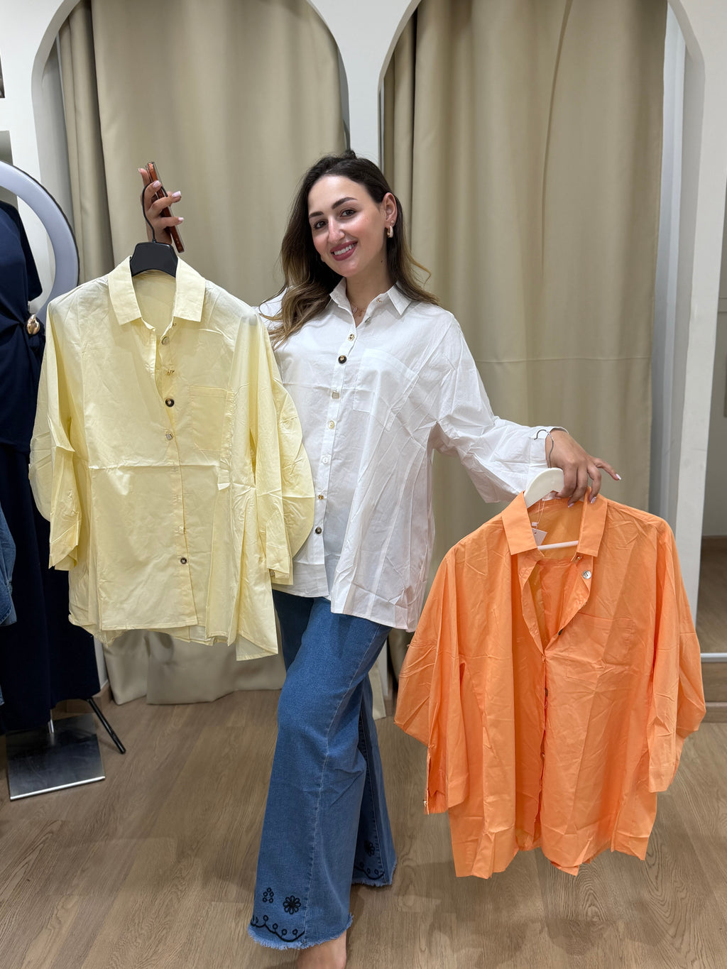 Chemise oversize