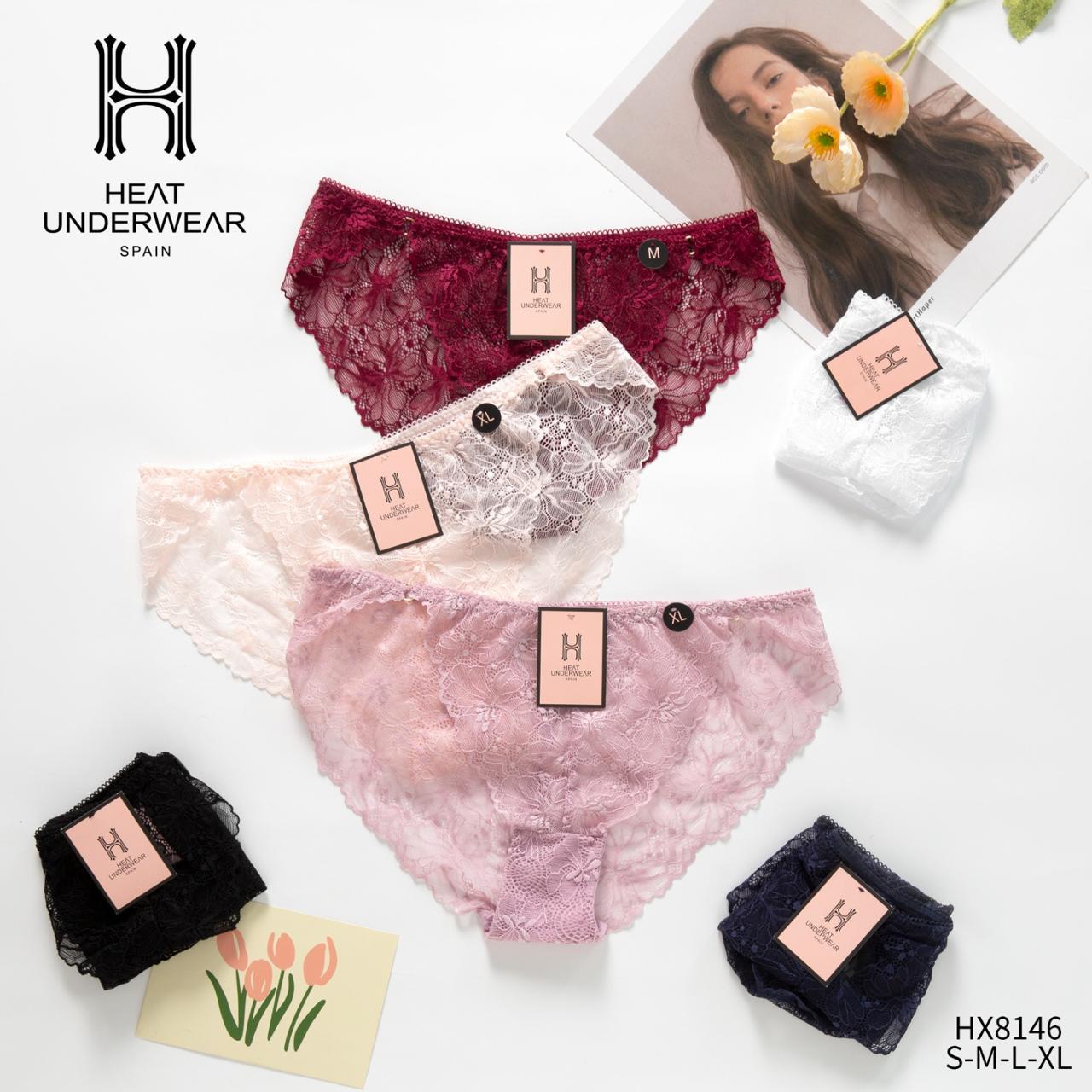 Pack 3 pcs slips dentelle