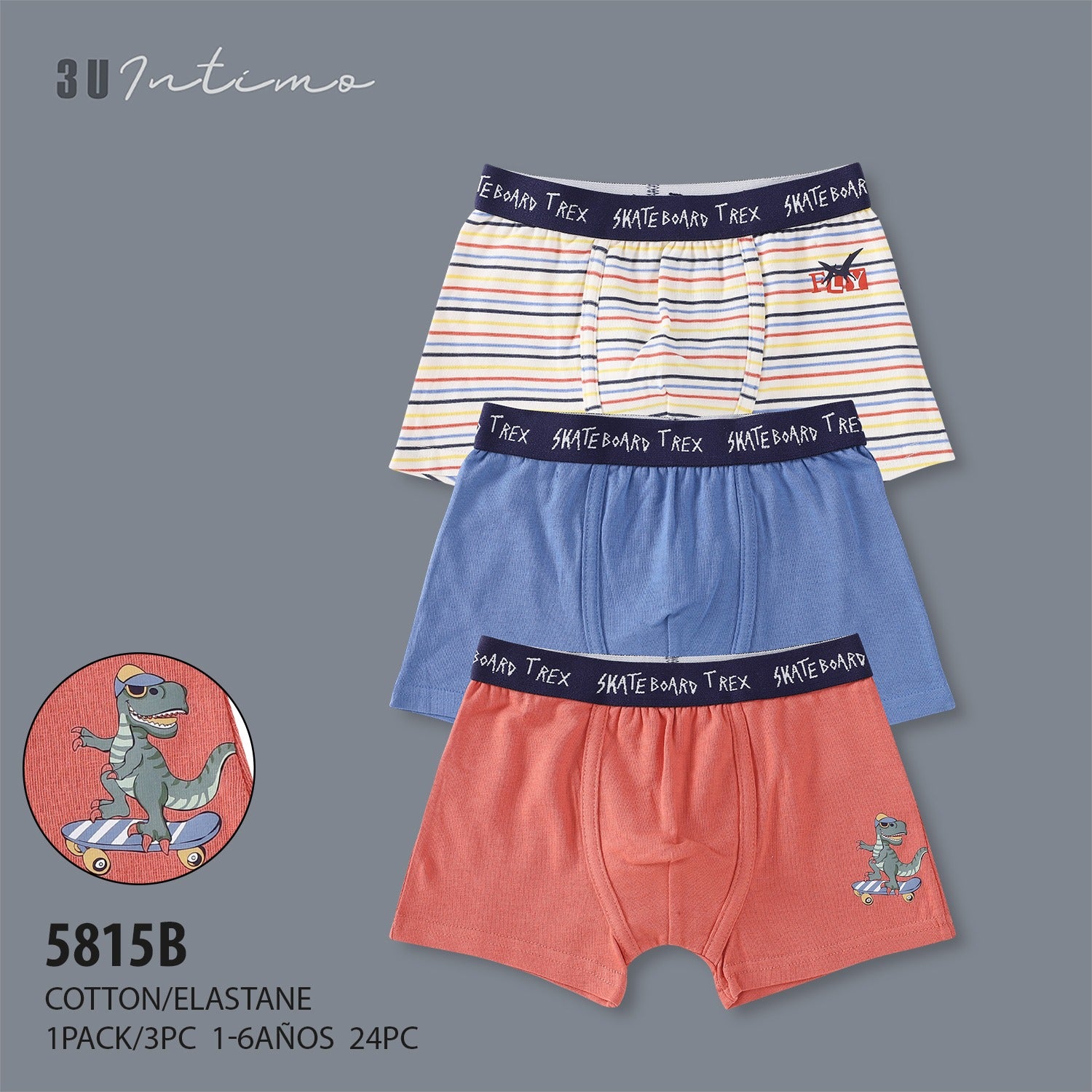 Pack de boxer garçon
