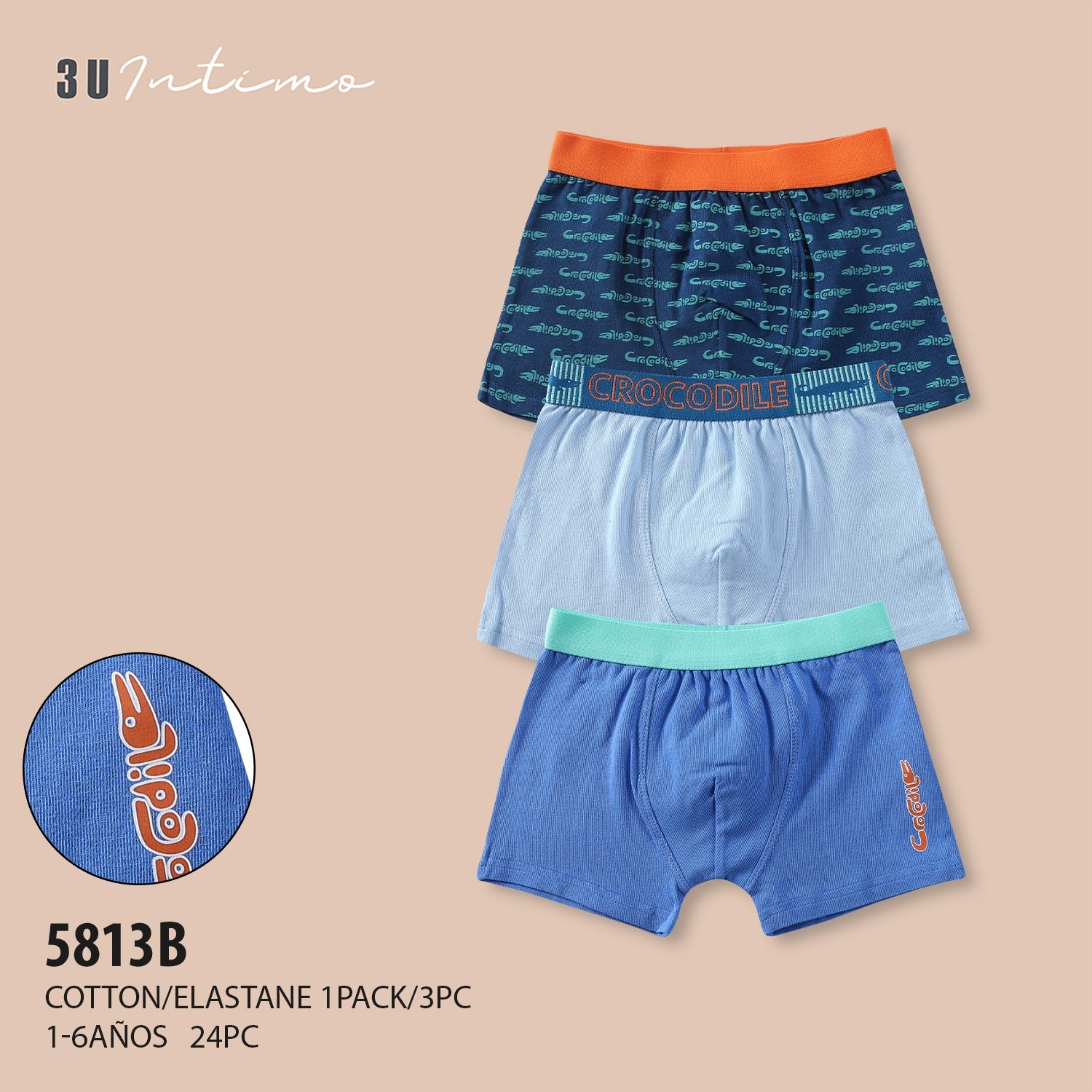 Pack de boxer garçon