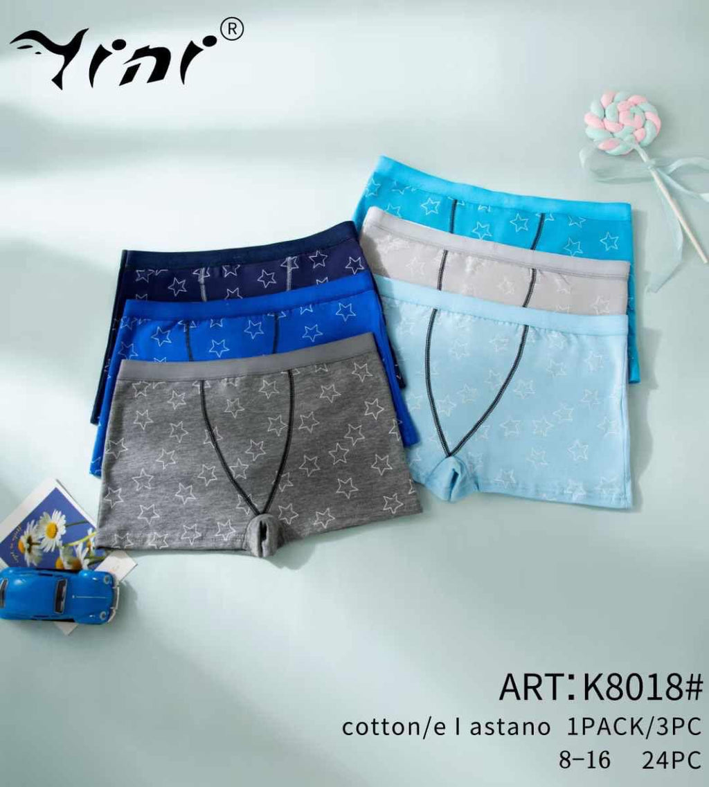 Pack de 3 boxer garçon