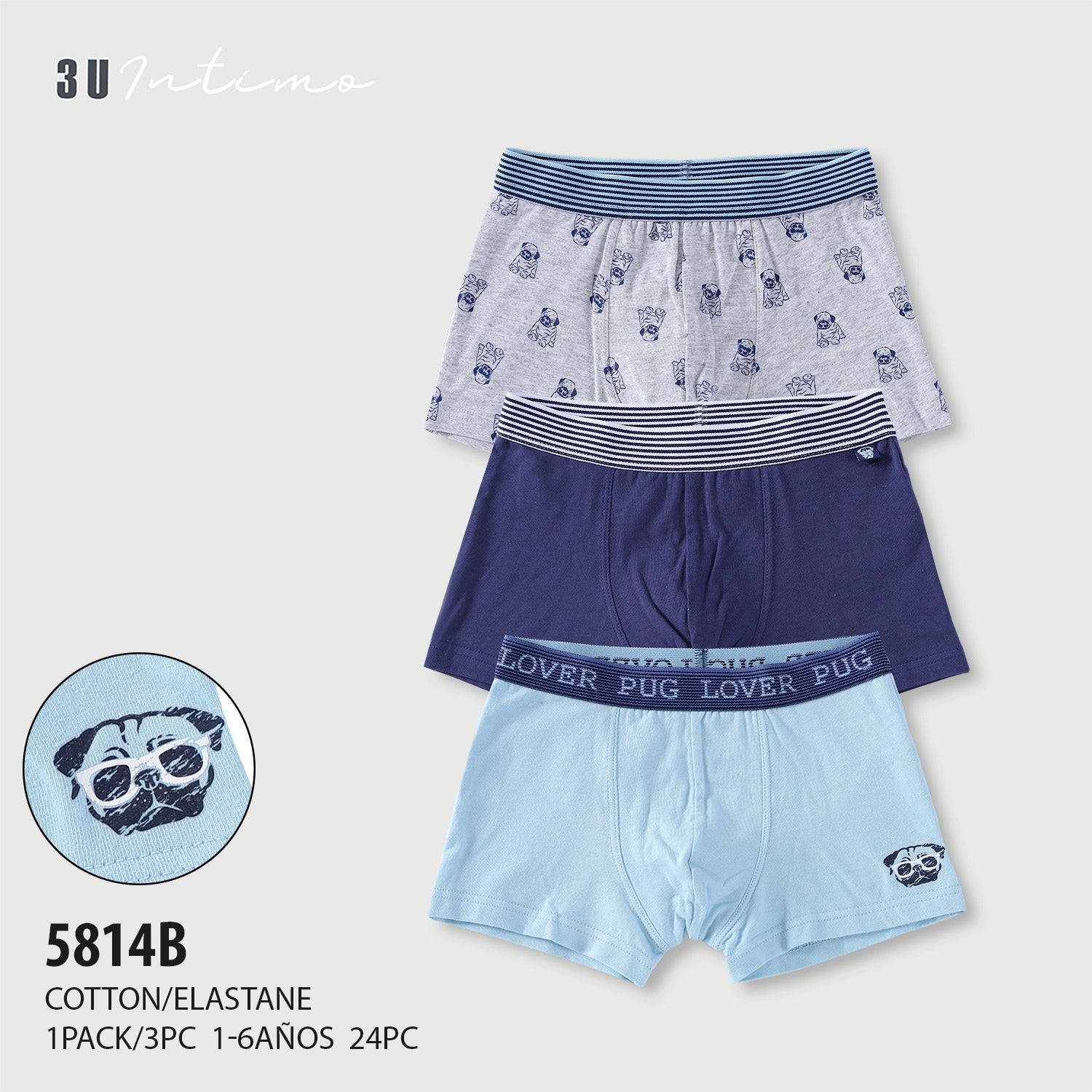 Pack de boxer garçon