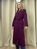 Trench Coat MaxMara Bordeau