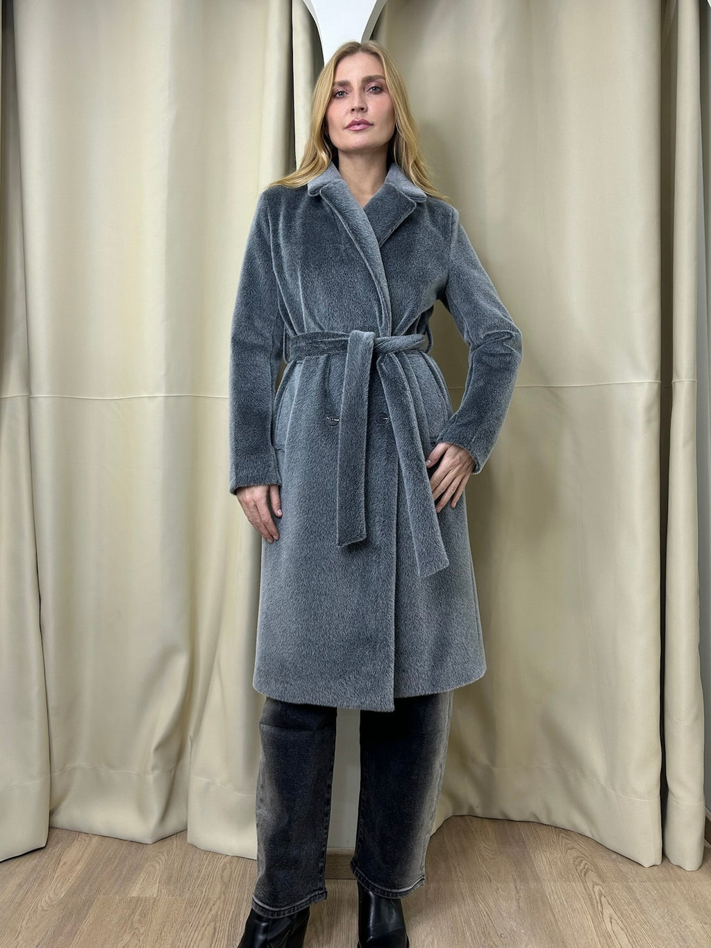 Manteau fourrure rasé