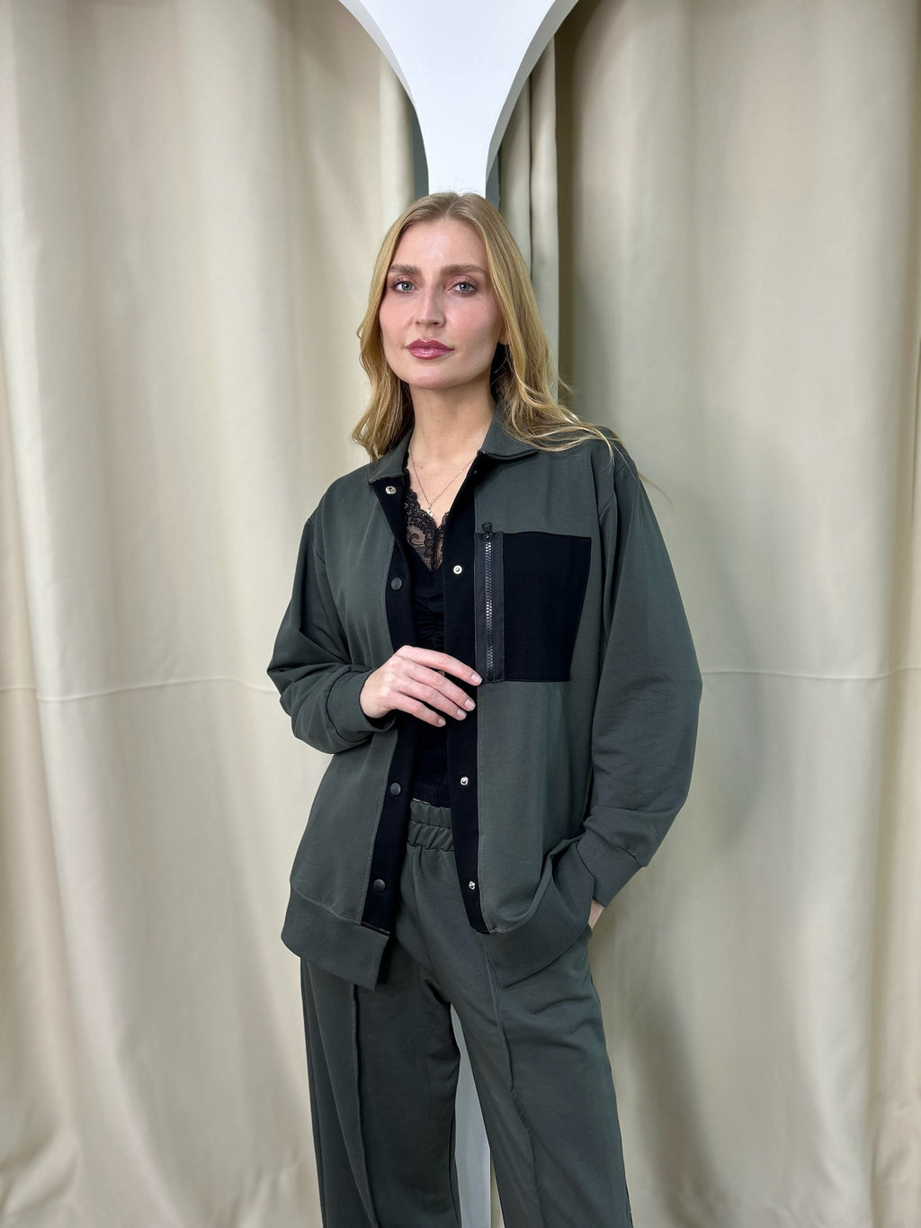 Ensemble Jooging avez zip