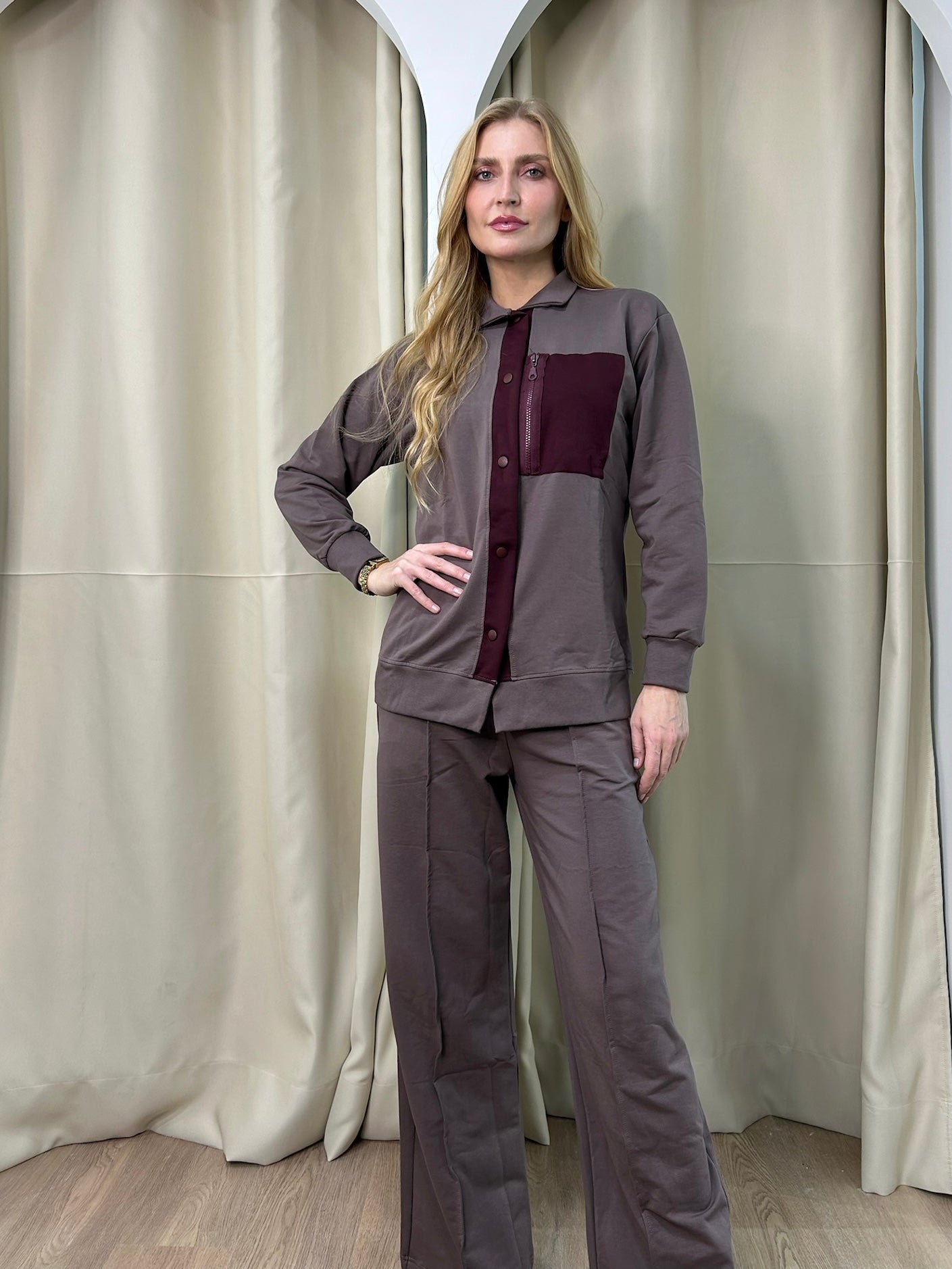 Ensemble Jooging avez zip