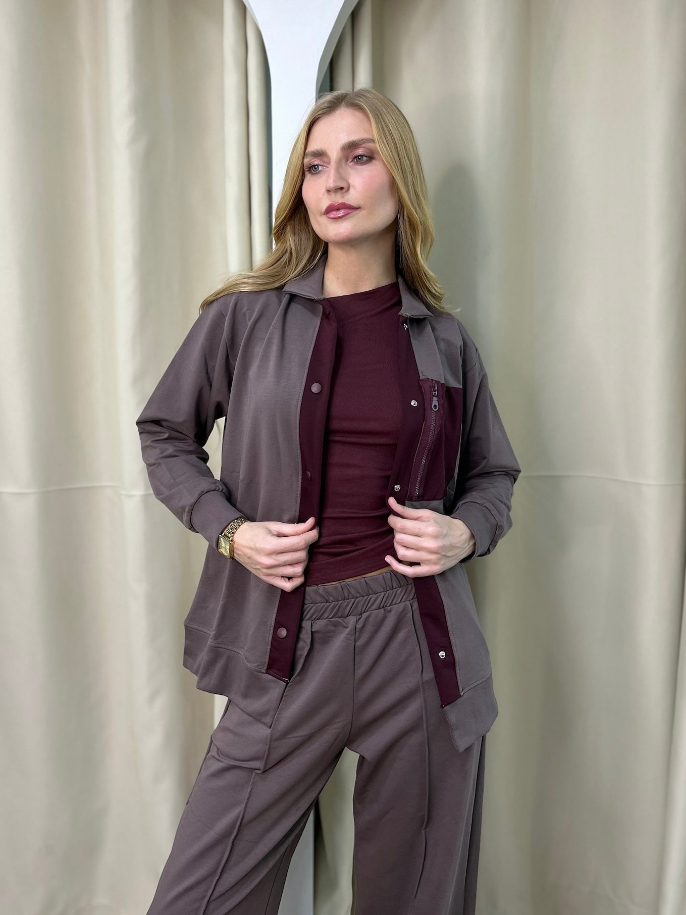 Ensemble Jooging avez zip