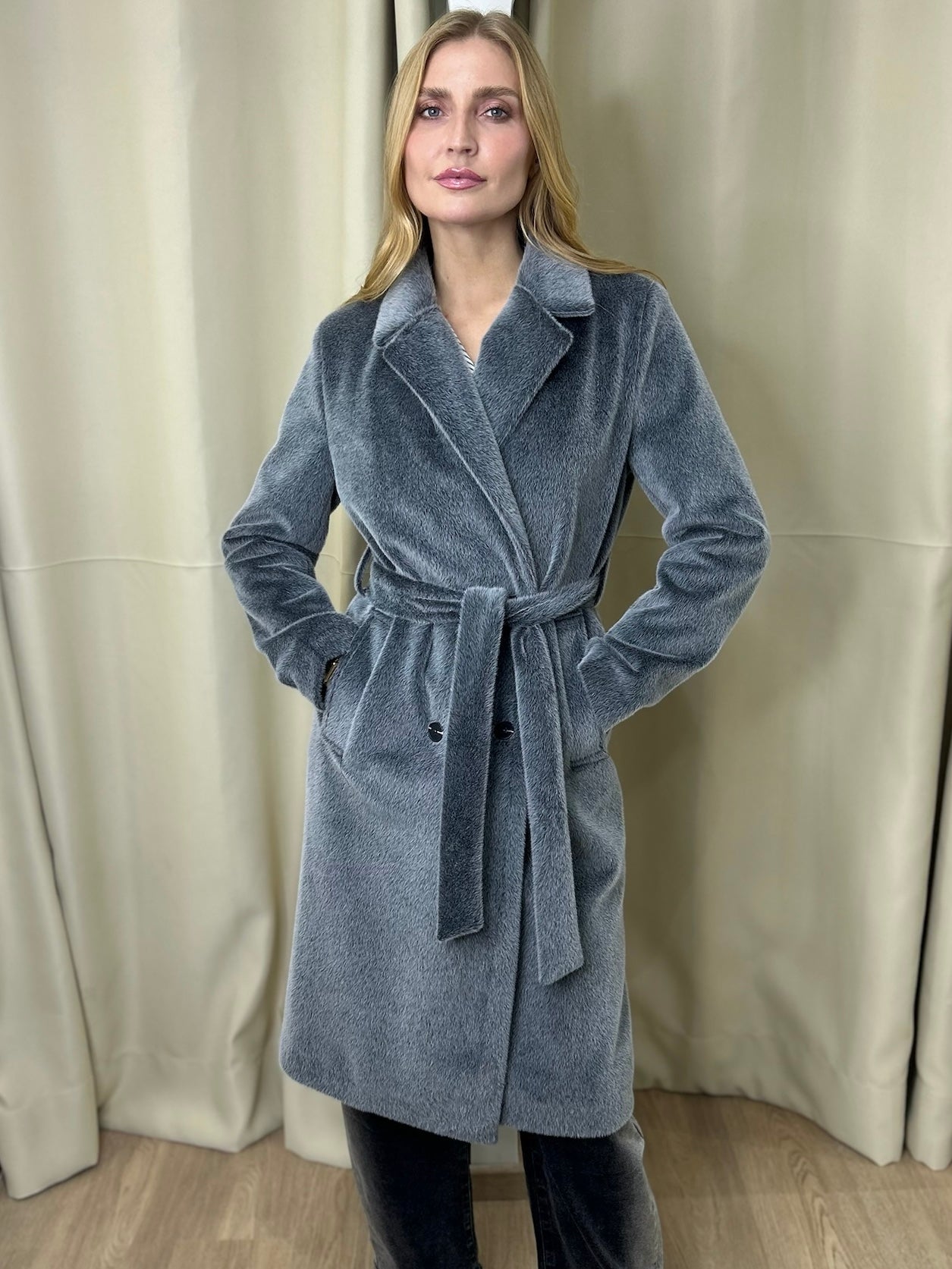 Manteau fourrure rasé