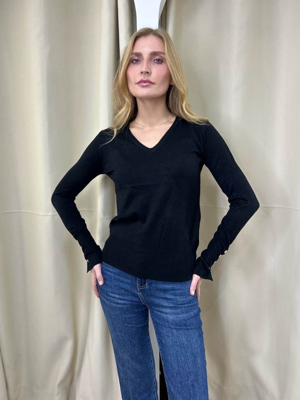 Pull leger en coton riche