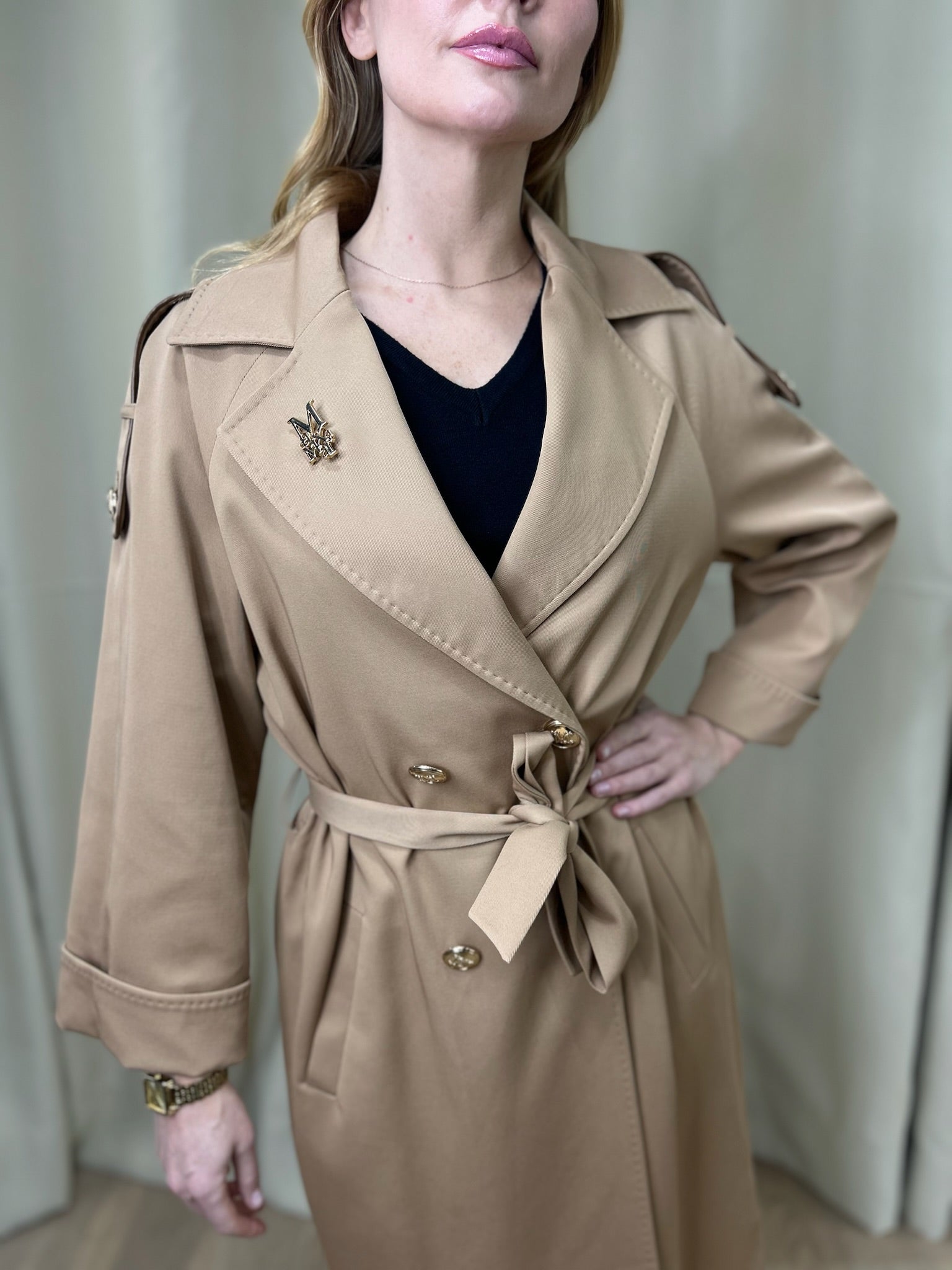 Trench Coat MaxMara Camel