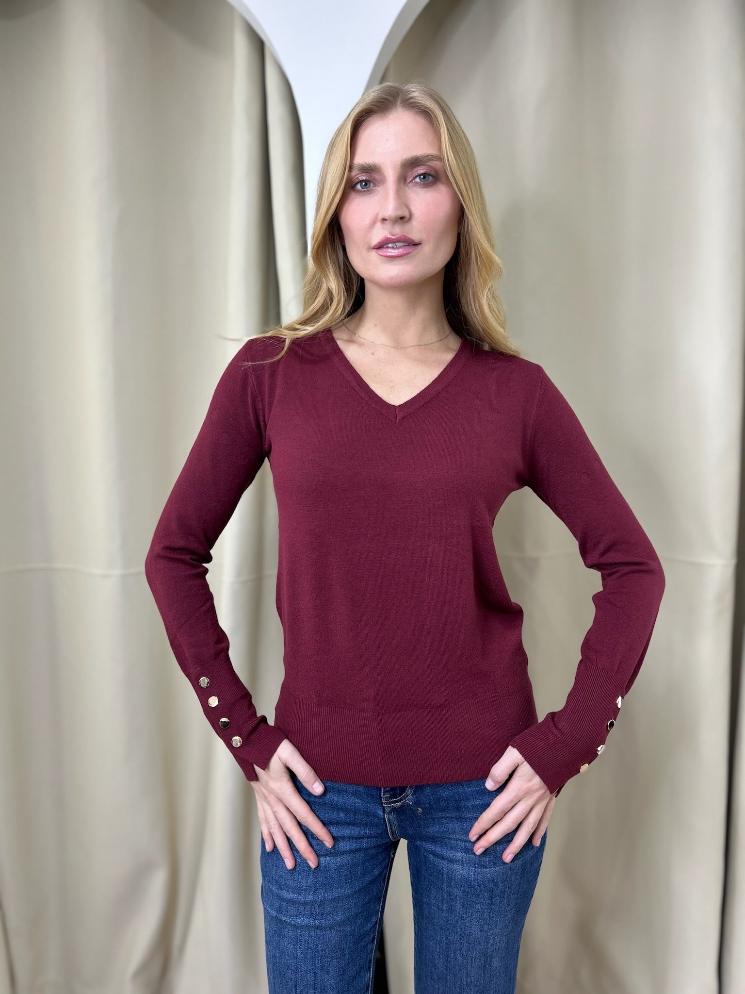 Pull leger en coton riche