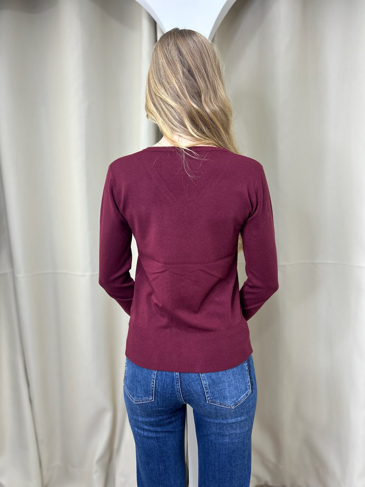 Pull leger en coton riche