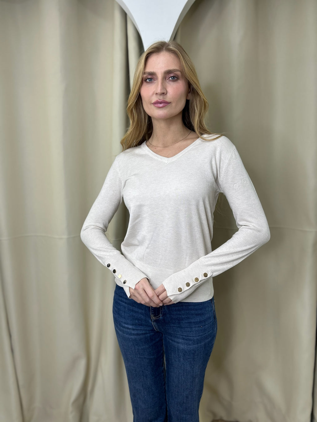 Pull leger en coton riche