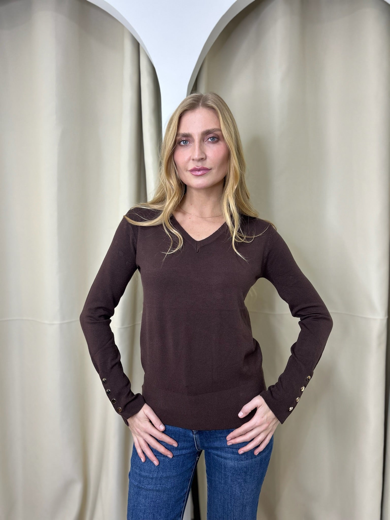 Pull leger en coton riche