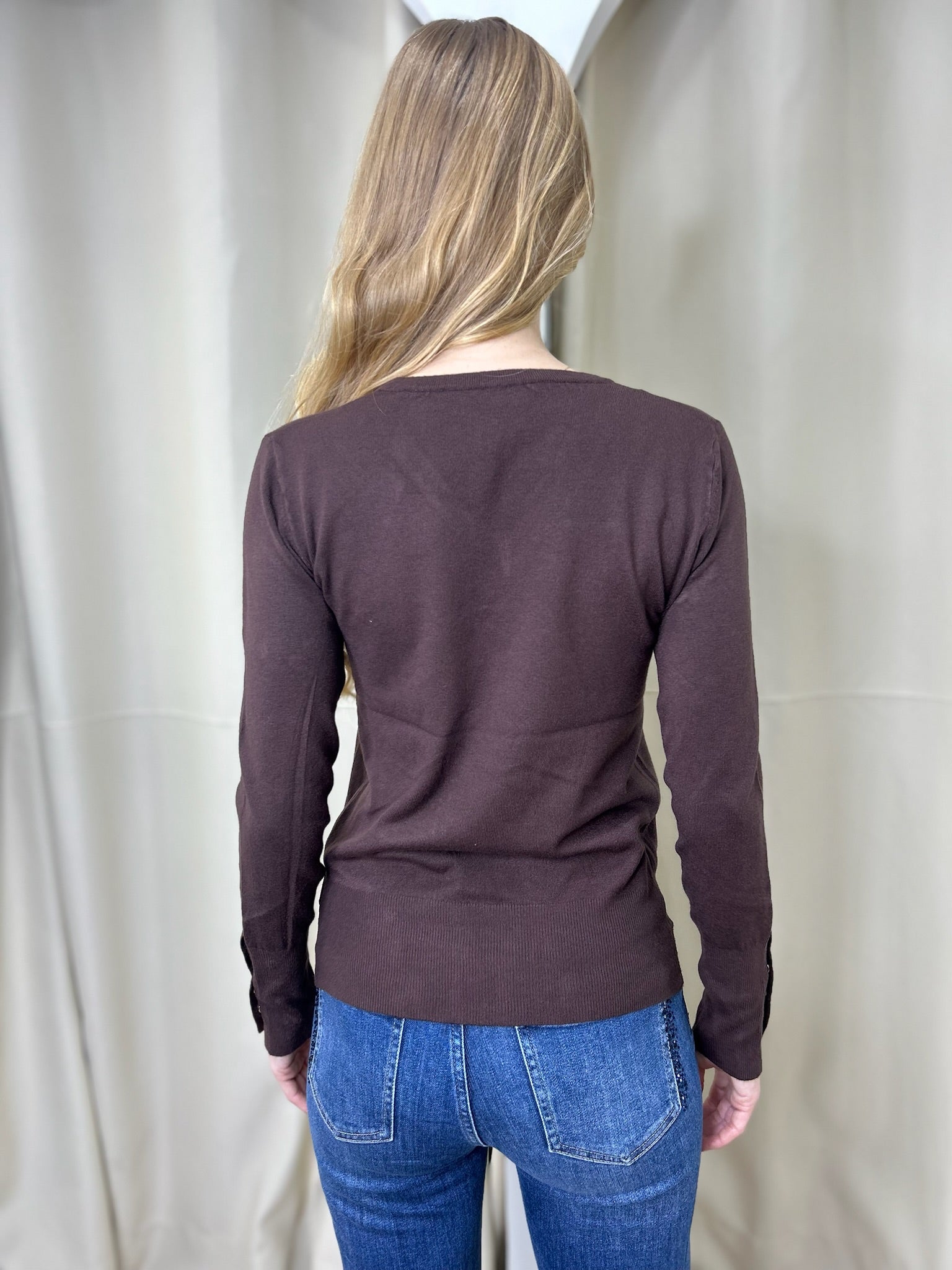 Pull leger en coton riche