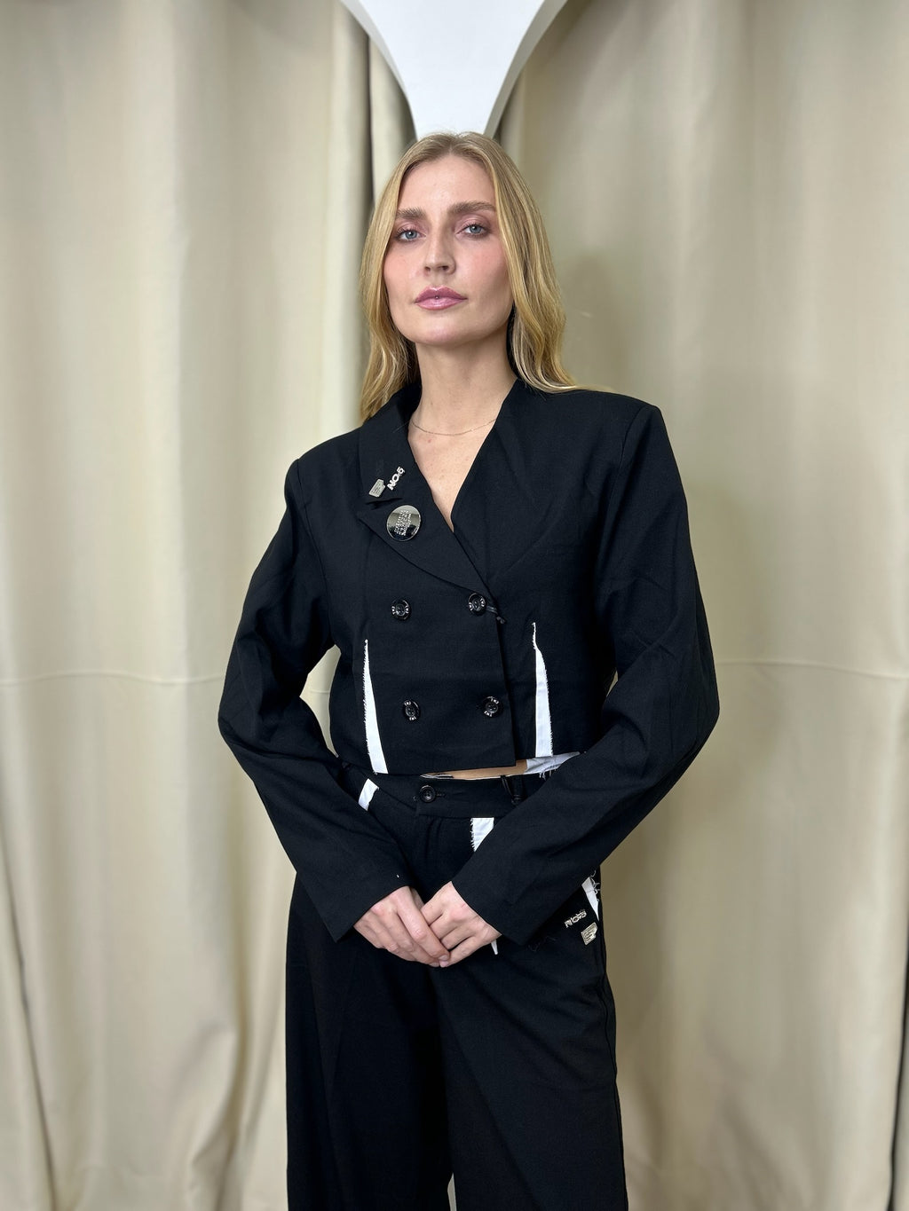 Ensemble Tailleur Crop