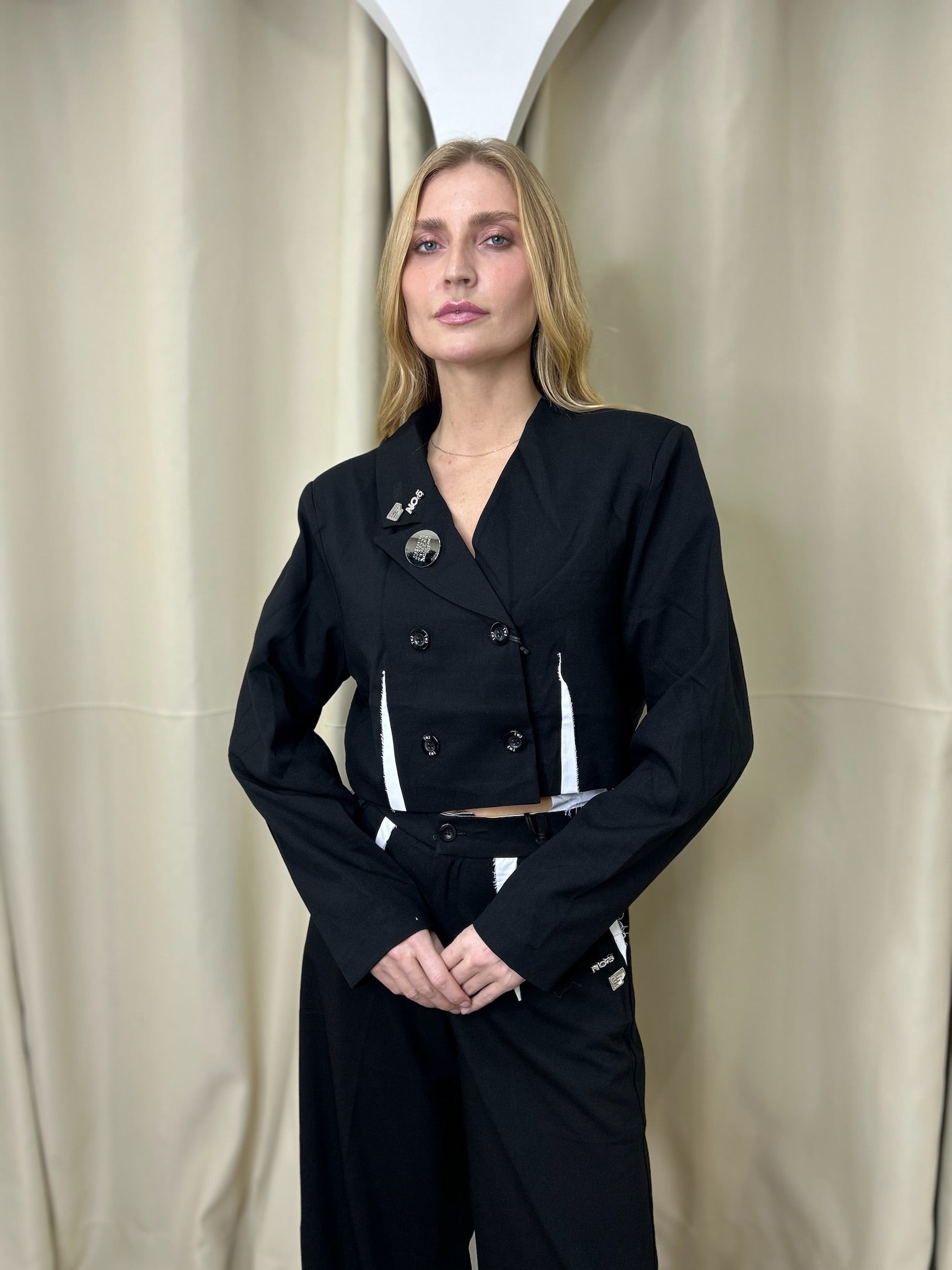 Ensemble Tailleur Crop