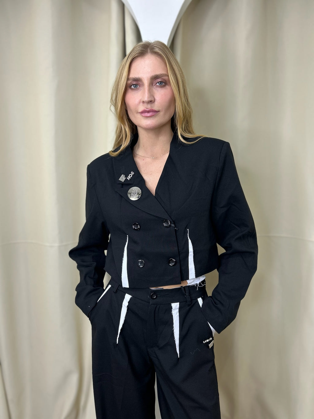 Ensemble Tailleur Crop